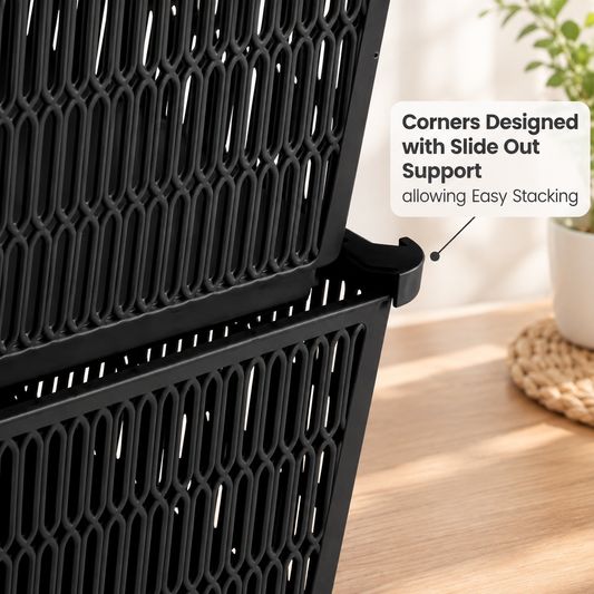 4-Pack Stackable Storage Baskets