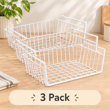 Under-Shelf Wire Storage Baskets