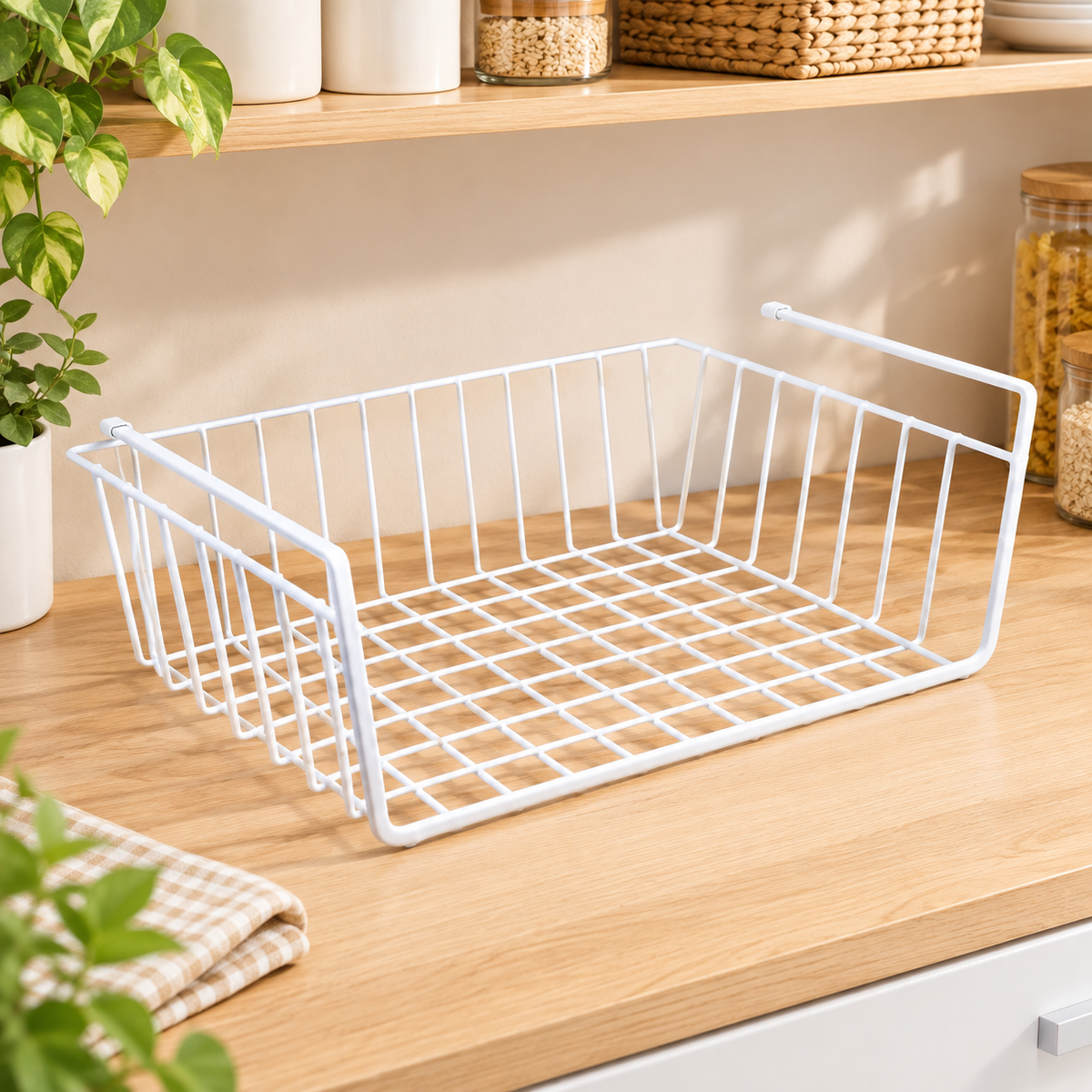 Under-Shelf Wire Storage Baskets