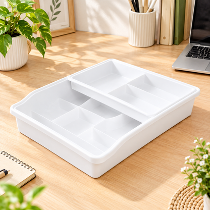 12-Compartment Sliding Drawer Organizer