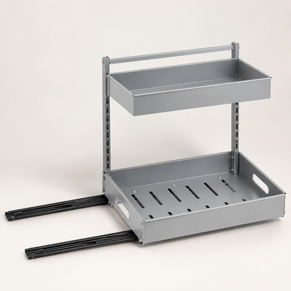 2-Tier Pull-Out Under-Sink Organizer