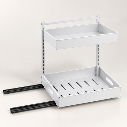 2-Tier Pull-Out Under-Sink Organizer