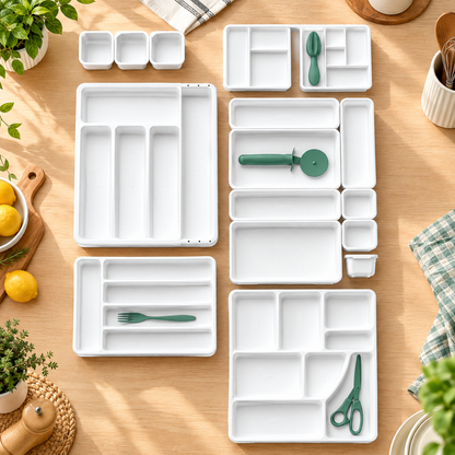 12-Compartment Sliding Drawer Organizer